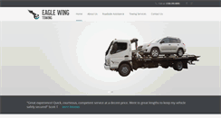 Desktop Screenshot of eaglewingtowing.com